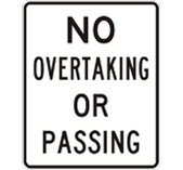 P1 AND P2 transit lane restriction sign